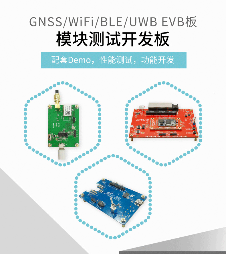 SKYLAB GNSS/WiFi/BLE蓝牙模块Demo板申请