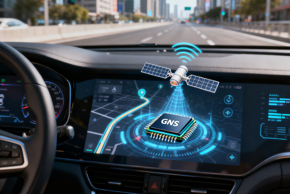 GNSS模块如何成为智能汽车的数字指南针